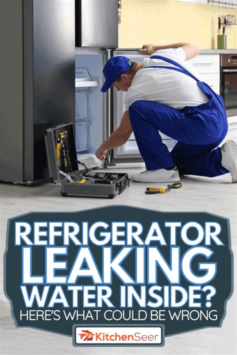 ge refrigerator leaking water inside freezer|General Electric Refrigerator leaking water: Causes + Fixes